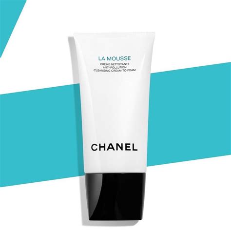 la mousse creme nettoyante chanel|chanel cleansing cream.